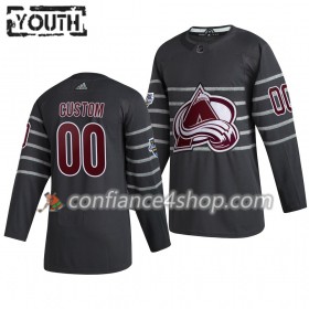 Adidas Maillot de Hockey Colorado Avalanche Personnaliser Gris 2020 NHL All-Star Authentic - Enfant